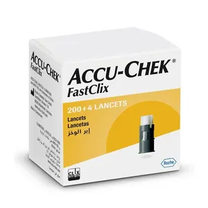 Lanceta Accu-Chek Fastclix 204 Unidades