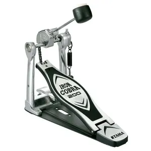 Pedal para Bumbo Tama Iron Cobra 200 Power Glide HP200P Simples Tama Drums Pedal para Bumbo Iron Cobra 200 Power Glide HP200P Tama Drums