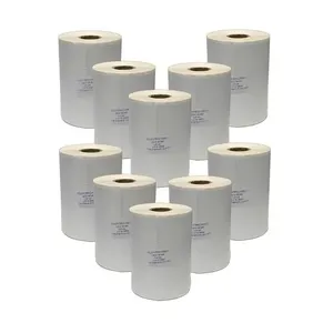 Etiqueta Adesiva Termica Nova Pecas 10ETIQ10X15NPB para Impressao Direta Ecommerce 100X150MM Kit 10 Etiqueta Termica Nova Pecas 10ETIQ10X15NPB para Impressora Zebra Ecommerce 100X150MM Kit 10