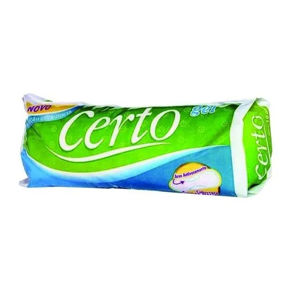 Kit c/4 Absorvente Certo Gel 8 Unidades
