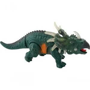 Dinossauro Elétrico Tricerátops Com Movimento Som E Luz