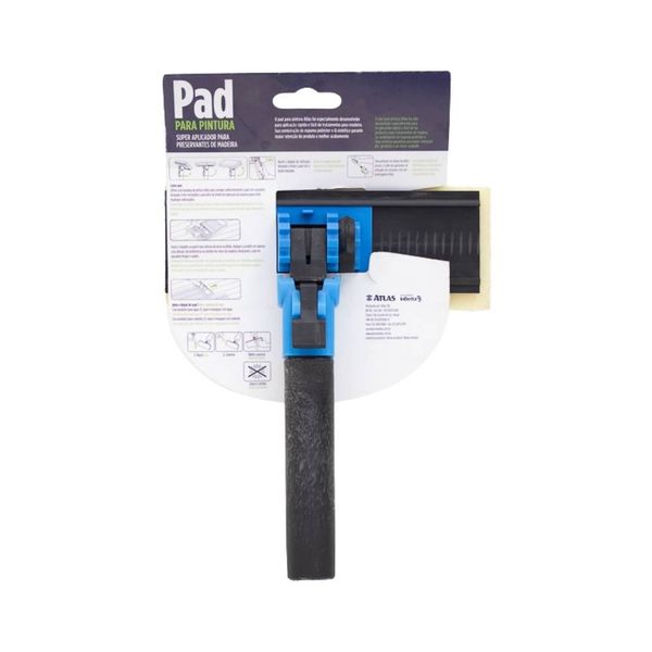 Pad para Pintura com Cabo Plástico Atlas