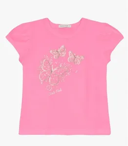Blusa feminina em Cotton Leve Trick Nick Rosa 4 / Rosa