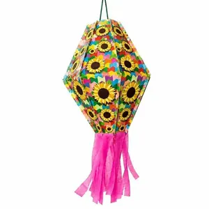 Balão Decorativo Junino Estampado Casamento e Girassol PVC 40CM Amarelo Girassol Balão Junino Estampado Casamento e Girassol PVC 40CM Girassol