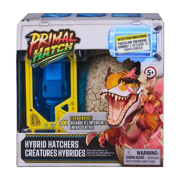 Primal Hatch Criatura Hibrido - Ovo Com Boneco Dinossauro Surpresa - Sunny