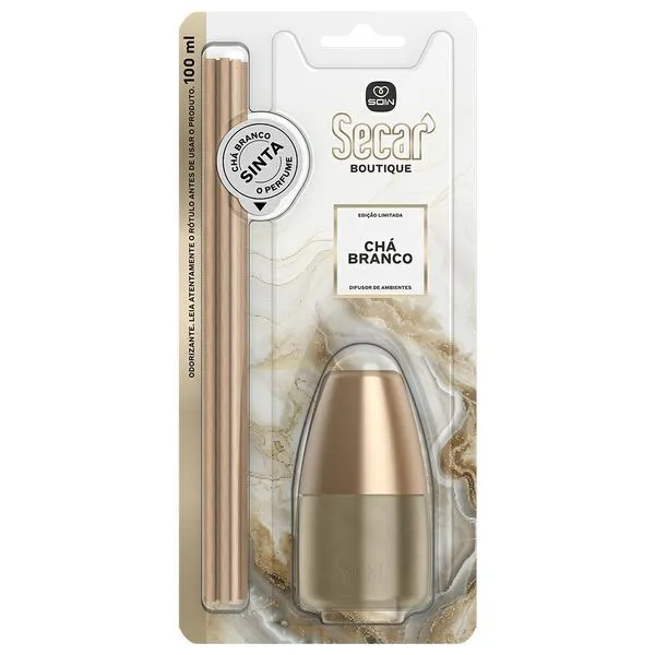 Difusor de Aromas Secar Boutique Chá Branco 100ml