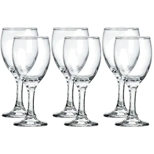 Conjunto Taças De Vinho Zhuoshang 06 Peças 190ml T-BI