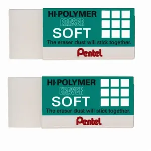 Borracha Hi-Polymer Eraser Soft 2 Unidades