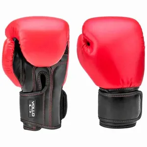 Luva De Boxe Vollo Training 14 OZ Vermelho e Preto VFG804-14