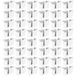 Kit 48 Suportes Porta Guardanapos de Mesa Trio Crippa Branco Lanchonete Restaurante