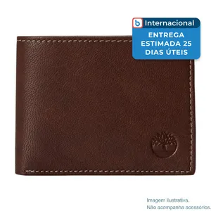 Carteira Timberland Slim Marrom A-MBI