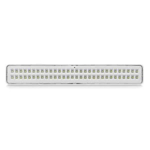 Luminária de Emergência LED Barra Branca 4W Bivolt Elgin Luminária de Emergência LED Barra Branca 4W Luz Branca 300 lúmens