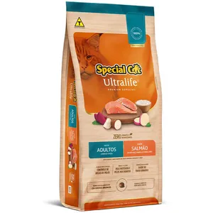 Ração Special Cat Ultralife Gatos Adultos Salmão 1 kg