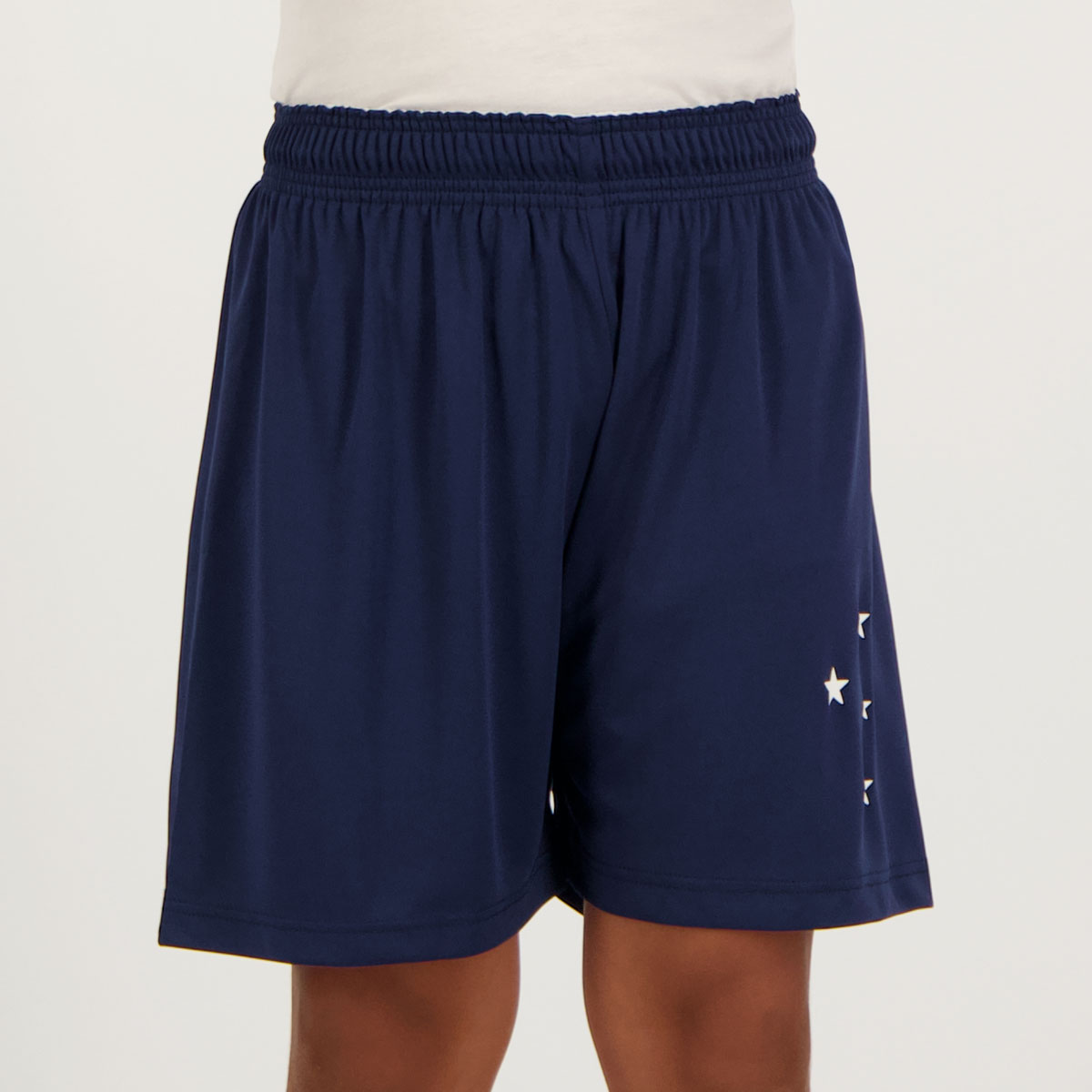 Bermuda Cruzeiro Flash Juvenil Azul