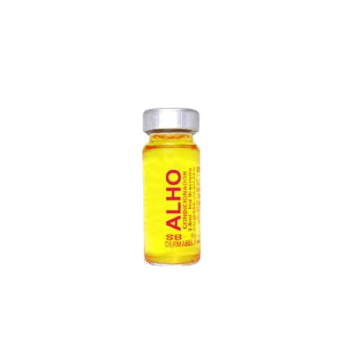 Ampola Dermabel Alho 4 Unidades 2,8ml