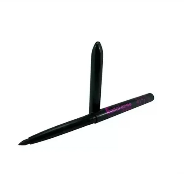 Lápis Retrátil para Olhos À Prova D´Água Preto Bella Femme