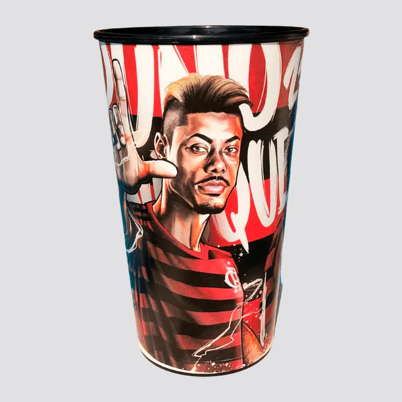 Copo Flamengo Ídolo Bruno Henrique