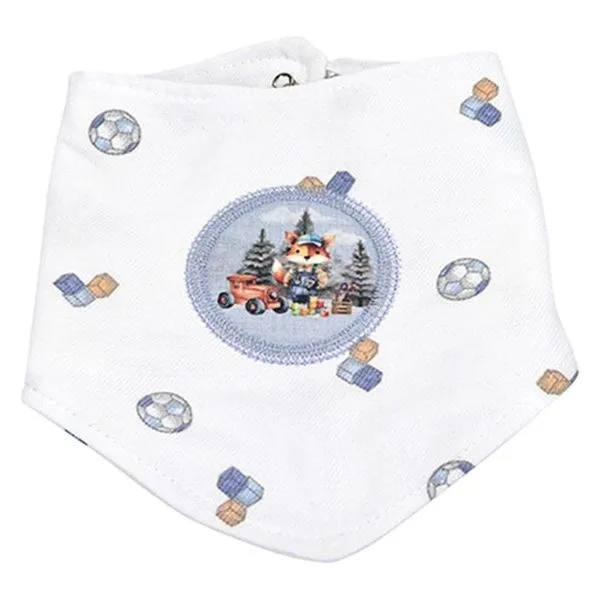Babador Bandana Minasrey Raposa Azul (MP)