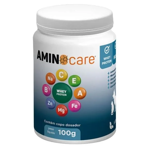 Suplemento Nutricional Aminocare Labocare Para Cães E Gatos 100g (MP)