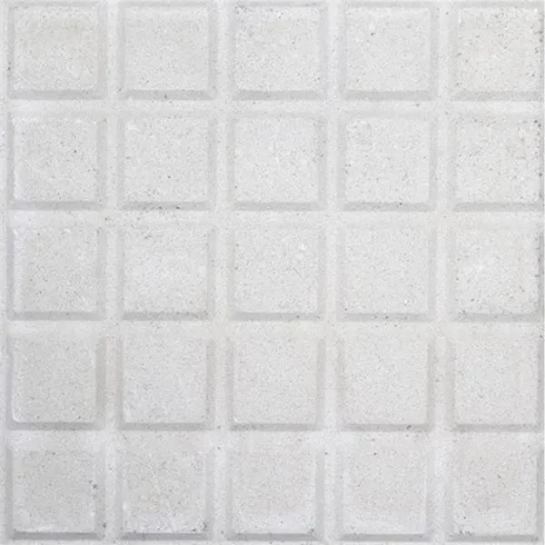 Piso 25 Dados Branco 20x20cm Amarrado Com 20 Peças 0,80m² - Artesanal Piso 20x20 25dados Branco Am20pcs 0,80m2 Artesanal