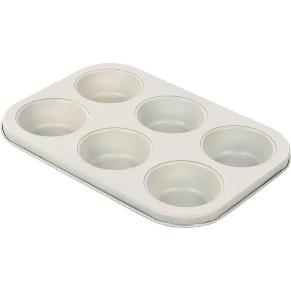 Forma para Cupcake com 6 Cavidades Antiaderente Cazza Confeitaria Verde Forma para Cupcake com 6 Cavidade Antiaderente Cazza Confeitaria Verde