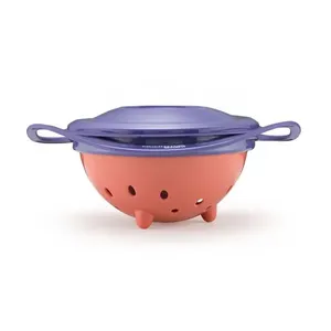 Tigela Giratória 360° Spaceship Azul Nasa Collection Multikids Baby - BB1204 BB1204