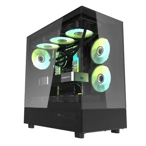 Gabinete Gamer Darkflash DPX90 ATX ARGB Lateral de Vidro Preto
