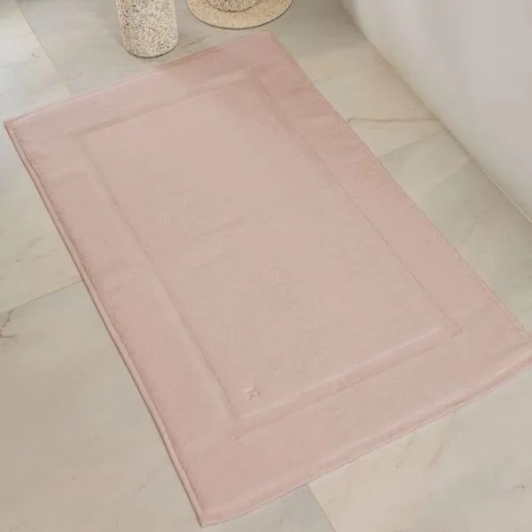 Toalha de Piso Confort 100% Algodão 48x80cm Gramatura 600g-m2 Rosê Kacyumara Toalha de Piso Confort 100% Algodão 48x80cm Rosê Kacyumara