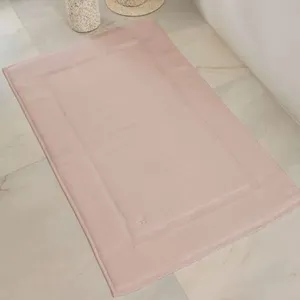 Toalha de Piso Confort 100% Algodão 48x80cm Gramatura 600g-m2 Rosê Kacyumara Toalha de Piso Confort 100% Algodão 48x80cm Rosê Kacyumara