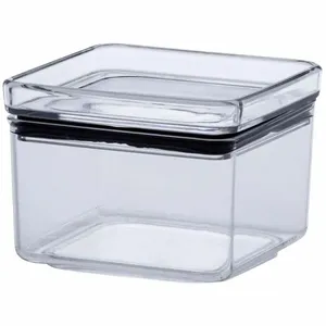 Pote Hermético Paramount Lumini Quadrado 480ml Transparente 1161