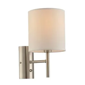 Arandela Classic Fixo 1lamp E27 Avant para Iluminação de Ambientes Residenciais com Cúpula em Polímero Termoplástico Arandela Classic Fixo 1lamp E27 Avant com Cúpula em Polímero Termoplástico Branco Casa Chafariz