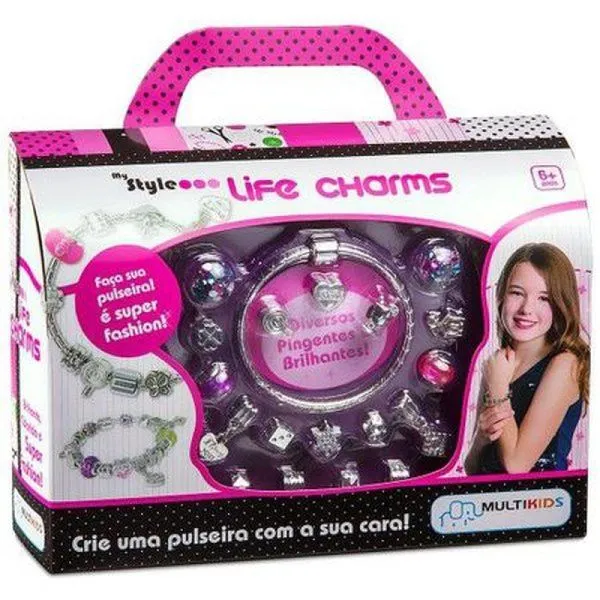 Pulseira My Style Life Charms Preciosa - BR468 - Multikids