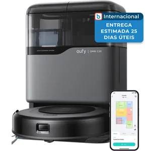 Robô Eufy C20 Aspirador 7000Pa Preto A-MBI