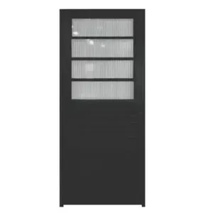 Porta Basculante Alumínio Preto 2.10 X 0.80 Lado Esquerdo - Ptord2236e - Hale
