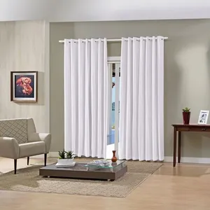 Cortina Bella & Co Pratika 260x230cm Lisa Slim Branco (MP)