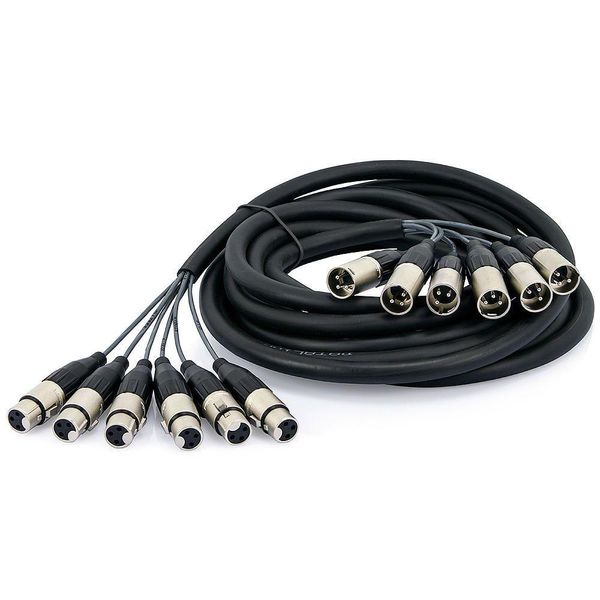 Multicabos Xlr 6 Vias Santo Angelo - 4 Metros