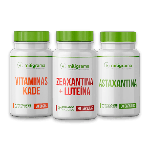 Suplementos para visão saudável