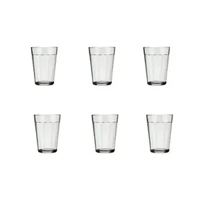 Kit com 6 Copos Americano 190ml - Nadir