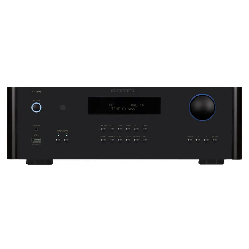Amplificador Integrado Rotel RA-1572 Estéreo 120 W Canal Preto - 110v