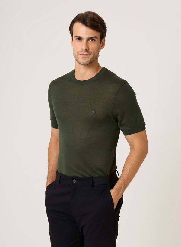 Camiseta Tricot Viscose Dudalina Masculina M