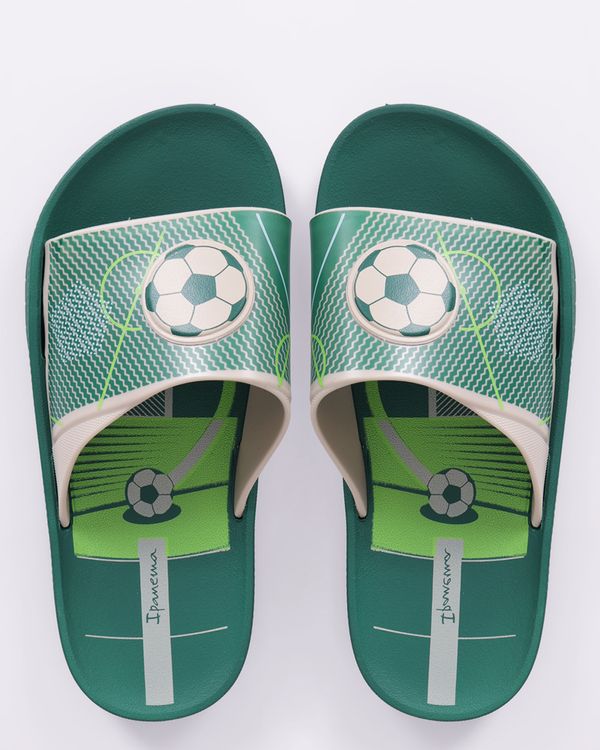 Chinelo Ipanema Slide Infantil Esportiva Verde 29