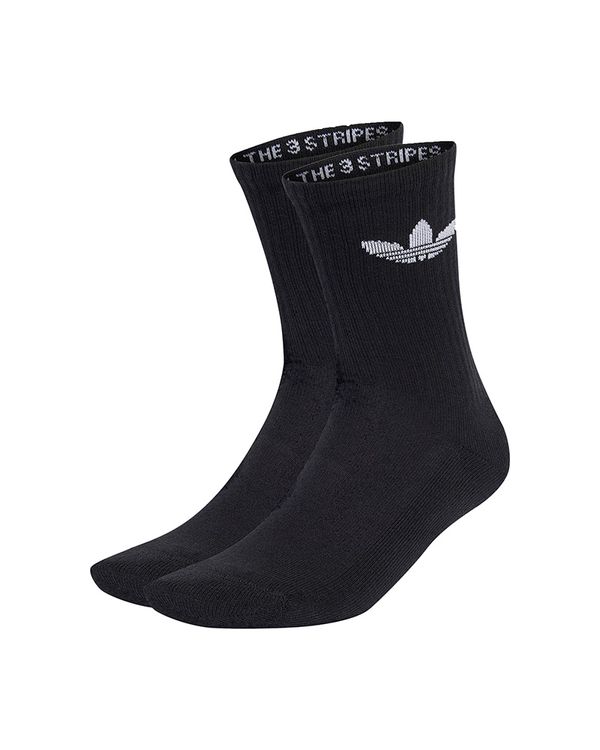 Meia adidas Crew 3 Pares Unissex - P