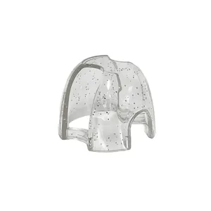ABRIDOR DE BOCA RELATIVO ISOLAMENTO CORES - TRANSPARENTE COM GLITER