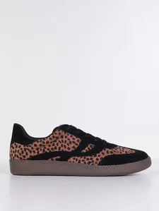 Tênis Animal Print Quiz Feminino PRETO/MARROM 36