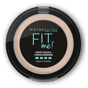 Pó Compacto Maybelline Fit Me! N01 Super Claro Neutro 10g