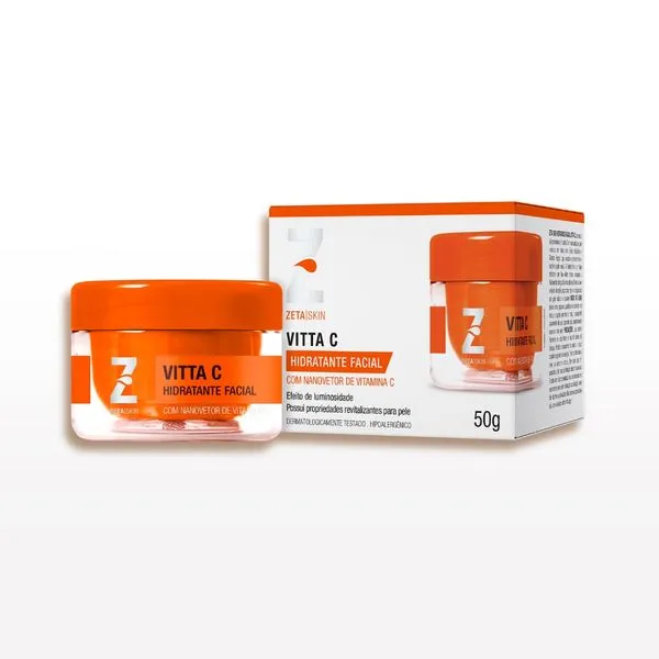 Hidratante Facial Zeta Skin Vitta C 50g