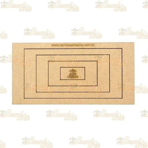 Gabarito Retângulo Mdf G016