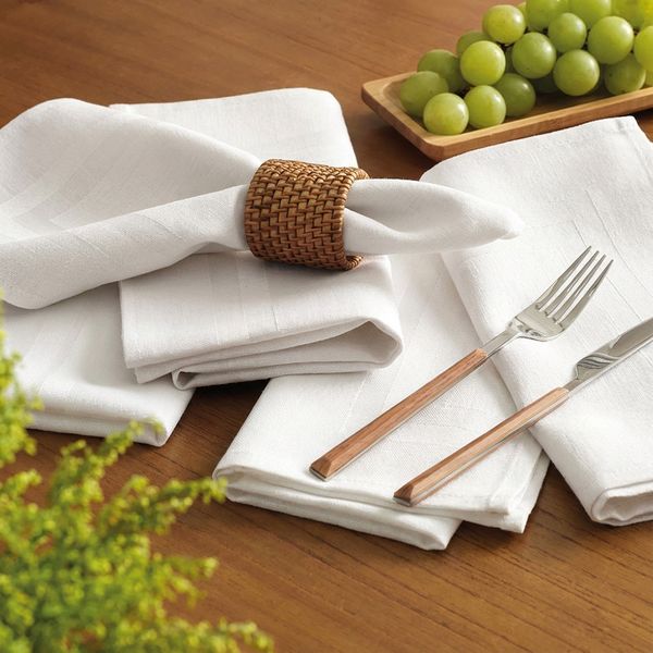 Guardanapo de Tecido Karsten Gourmet Branco
