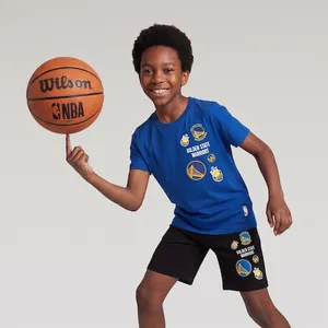 Conjunto do Golden State Warriors NBA Juvenil N1122 e N1127 Camiseta + Bermuda