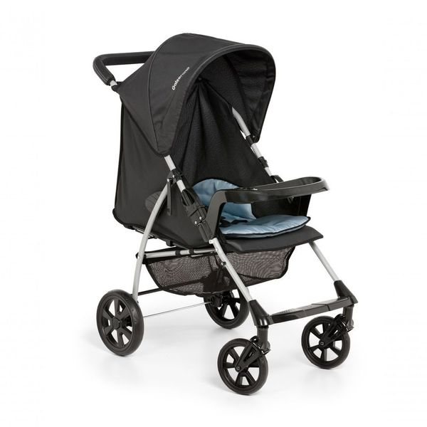 Carrinho de Bebê Romano 1035 Guarda-Chuva de 0 Meses Até 15kg Azul com Bandeja e Porta-Copos Galzerano Carrinho de Bebê Romano 1035 Guarda-Chuva de 0 Meses Até 15kg Azul Galzerano